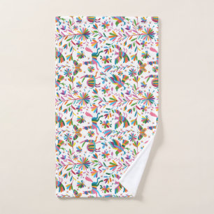 Mexicaanse Otomi Style Bright Pattern Handdoek