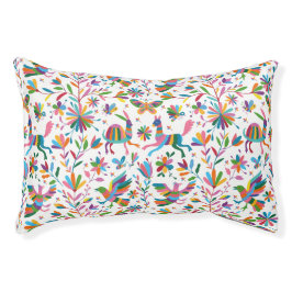 Mexicaanse Otomi Style Bright Pattern Hondenbed