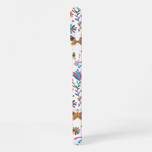 Mexicaanse Otomi Style Bright Pattern iPhone Hoesje (Linkerkant)