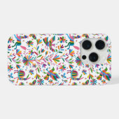 Mexicaanse Otomi Style Bright Pattern iPhone Hoesje (Achterkant horizontaal)