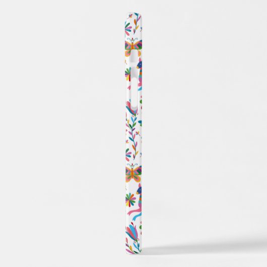 Mexicaanse Otomi Style Bright Pattern iPhone Hoesje (Linkerkant)