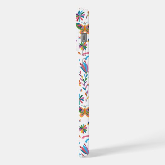Mexicaanse Otomi Style Bright Pattern iPhone Hoesje (Linkerkant)