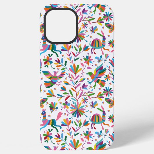 Mexicaanse Otomi Style Bright Pattern iPhone Hoesje (Achterkant)