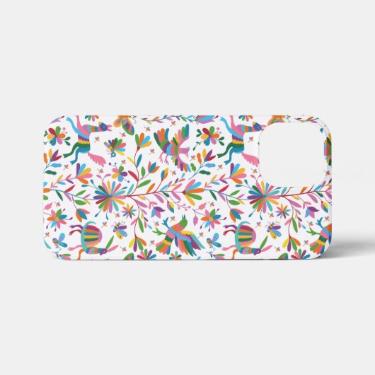 Mexicaanse Otomi Style Bright Pattern iPhone Hoesje (Achterkant horizontaal)