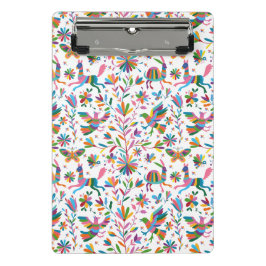 Mexicaanse Otomi Style Bright Pattern Mini Klembord