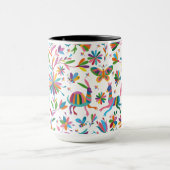 Mexicaanse Otomi Style Bright Pattern Mok (Midden)