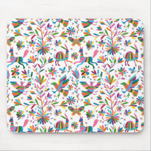 Mexicaanse Otomi Style Bright Pattern Muismat