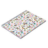 Mexicaanse Otomi Style Bright Pattern Notitieboek (Linkerzijde)