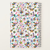 Mexicaanse Otomi Style Bright Pattern Notitieboek (Achterkant)