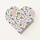 Mexicaanse Otomi Style Bright Pattern Notitieboek (Achterkant)
