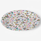 Mexicaanse Otomi Style Bright Pattern Papieren Bordje (Gekanteld)