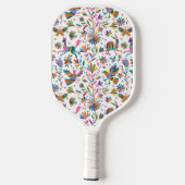 Mexicaanse Otomi Style Bright Pattern Pickleball Paddle (Achterkant)