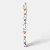 Mexicaanse Otomi Style Bright Pattern Samsung Galaxy Hoesje (Linkerkant)