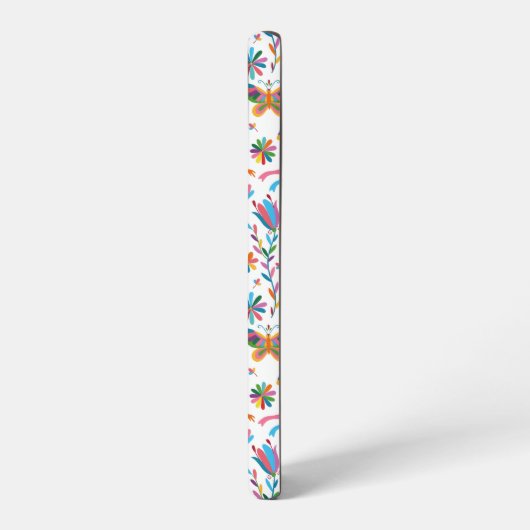 Mexicaanse Otomi Style Bright Pattern Samsung Galaxy Hoesje (Linkerkant)