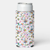Mexicaanse Otomi Style Bright Pattern Seltzer Blikjeskoeler (Seltzer Achterkant)
