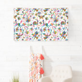 Mexicaanse Otomi Style Bright Pattern Spandoek (Insitu)