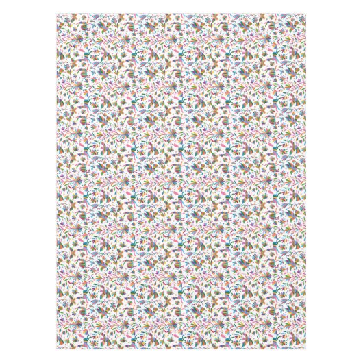 Mexicaanse Otomi Style Bright Pattern Tafelkleed (Voorkant)