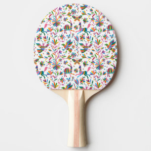 Mexicaanse Otomi Style Bright Pattern Tafeltennisbatje