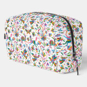 Mexicaanse Otomi Style Bright Pattern Toilettasje (Rechterhoek)