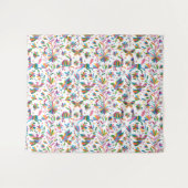 Mexicaanse Otomi Style Bright Pattern Wandkleed (Voorkant (horizontaal))