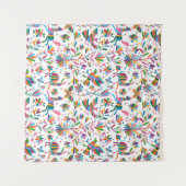 Mexicaanse Otomi Style Bright Pattern Wandkleed (Voorkant (horizontaal))