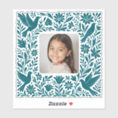 Mexicaanse Otomí Tenango Talavera met foto Sticker (Vel)