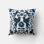 Mexicaanse otomi Wedding Ring Bearer Pillow - mari Kussen (Achterkant)