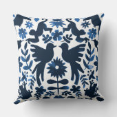 Mexicaanse otomi Wedding Ring Bearer Pillow - mari Kussen (Achterkant)