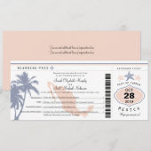 Mexicaanse palmboom - Starfish boarding boarding P Kaart (Voorkant / Achterkant)