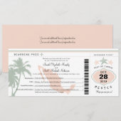 Mexicaanse palmboom - Starfish boarding boarding P Kaart (Voorkant / Achterkant)