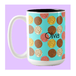 Mexicaanse Pan Dulce Conchas Koffiemok