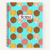 Mexicaanse Pan Dulce Conchas Notitieboek (Voorkant)