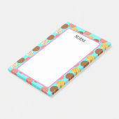 Mexicaanse Pan Dulce Conchas Post-it® Notes (Schuin)