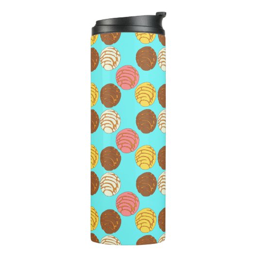 Mexicaanse Pan Dulce Conchas Thermosbeker (Gedraaid links)