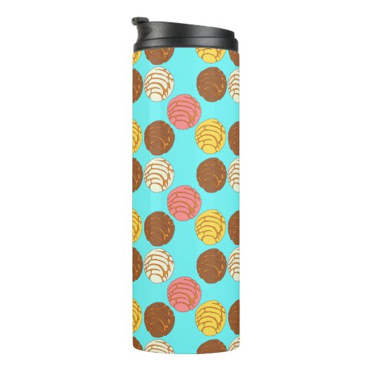 Mexicaanse Pan Dulce Conchas Thermosbeker (Geroteerd rechts)