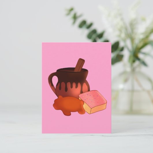 Mexicaanse Panaderia Pan Dulce Briefkaart (Staand voorkant)