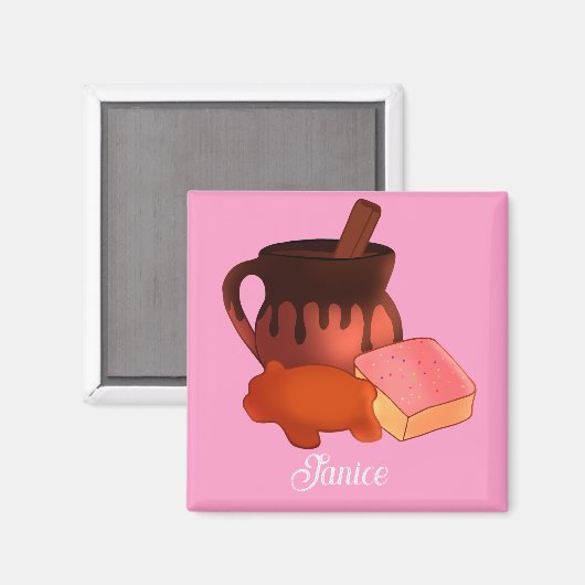 Mexicaanse Panaderia Pan Dulce Magneet (Voorkant / Achterkant)