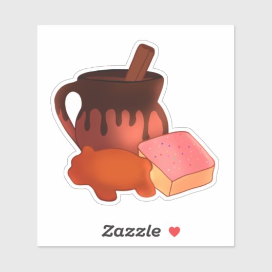 Mexicaanse Panaderia Pan Dulce Sticker (Vel)