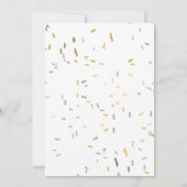 Mexicaanse partij Faux Gold Foil Verjaardag voor v Kaart (Achterkant)