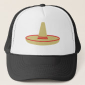 mexicaanse partij sombrero trucker pet (Voorkant)