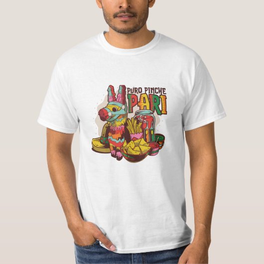Mexicaanse partij t-shirt (Voorkant)