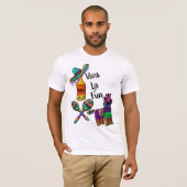 Mexicaanse Party T-shirt (Voorkant volledig)
