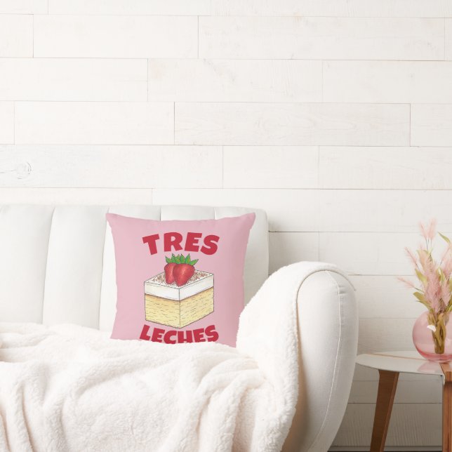 Mexicaanse Pastel de Tres Leches Taart Baking Dess Kussen (Bank)