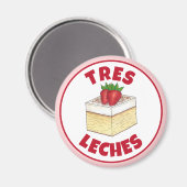 Mexicaanse Pastel de Tres Leches Taart Baking Dess Magneet (Voorkant / Achterkant)