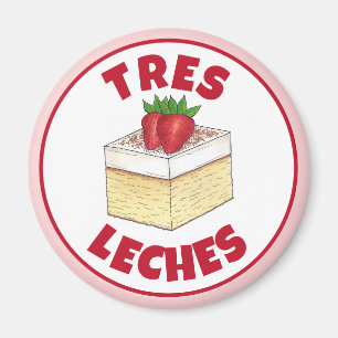 Mexicaanse Pastel de Tres Leches Taart Baking Dess Magneet