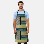 Mexicaanse patchwork stijl 1 schort (Gedragen)