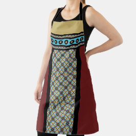 Mexicaanse patchwork stijl 2 schort