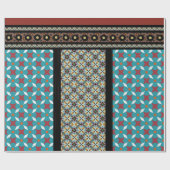 Mexicaanse patchwork stijl 3 cadeaupapier (Vlak)