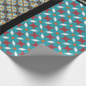 Mexicaanse patchwork stijl 3 cadeaupapier (Hoek)