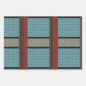 Mexicaanse patchwork stijl 3 inpakpapier vel (Voorkant)